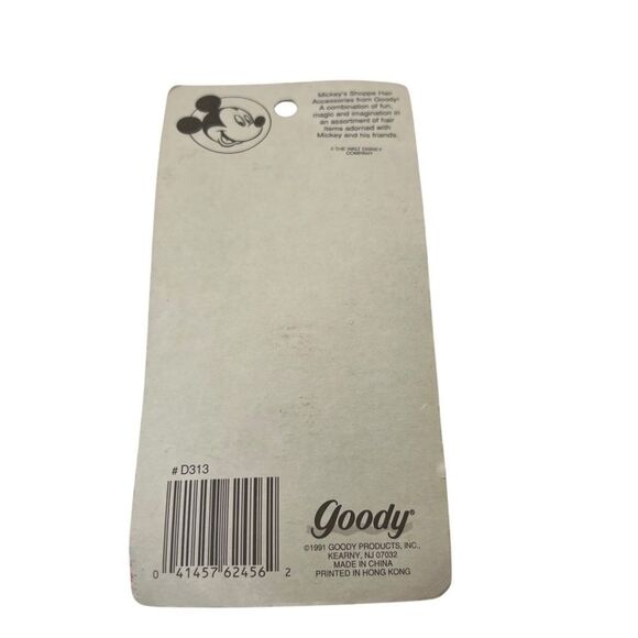 Vintage 1991 Goody hair Accessory Mickey Mouse hands wraparound hair tie main image 6